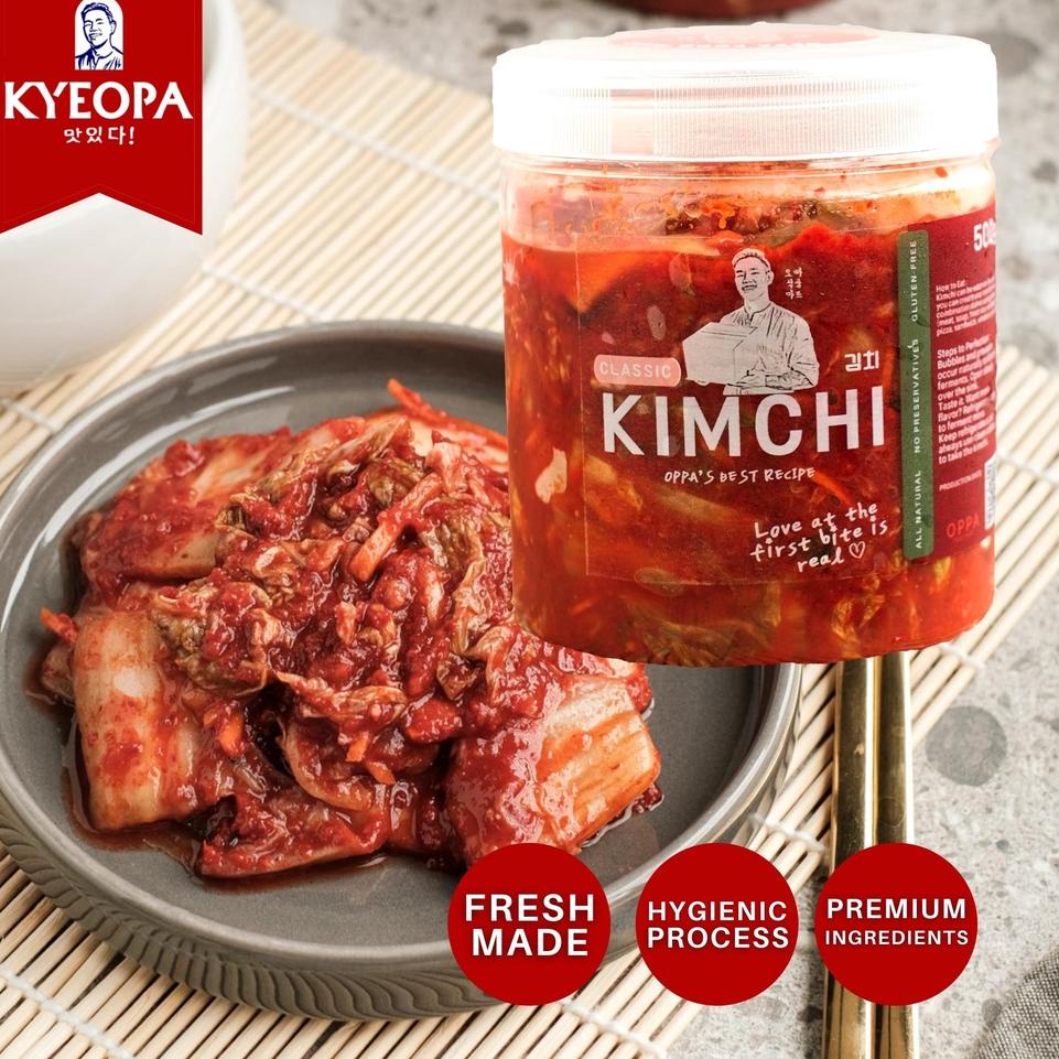 

☀ KYEOPA Classic Kimchi 500G (HALAL) ☛