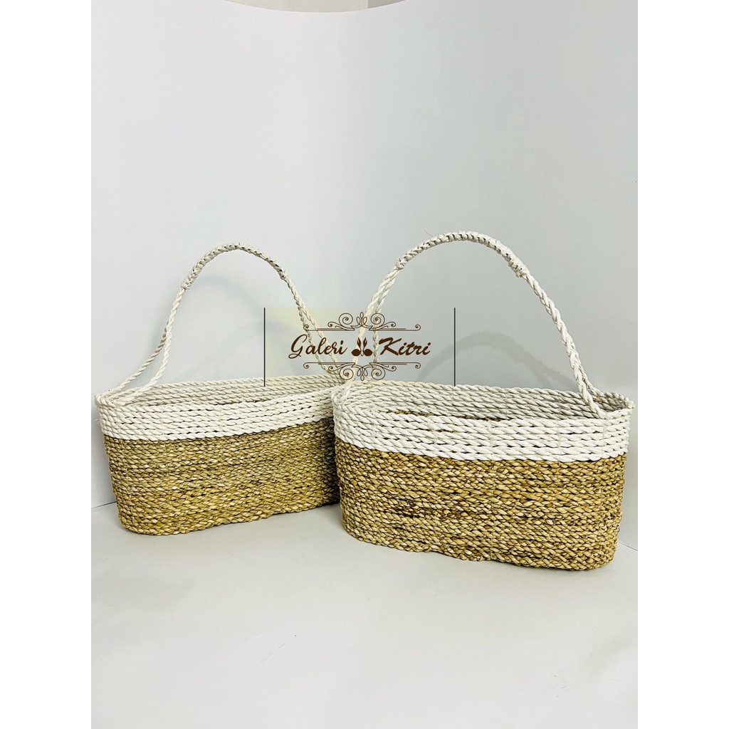 Tas Hampers Seagrass / Tas Souvenir / Tas Etnik