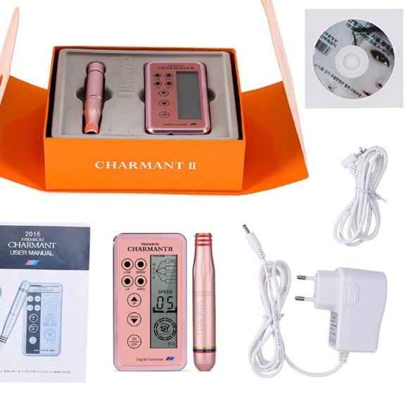 ✯ Mesin Sulam Alis Charmant II Gen 2 alat Sulam Alis Dan Bibir / CHARMANT ORANGE DAN BIRU ☆