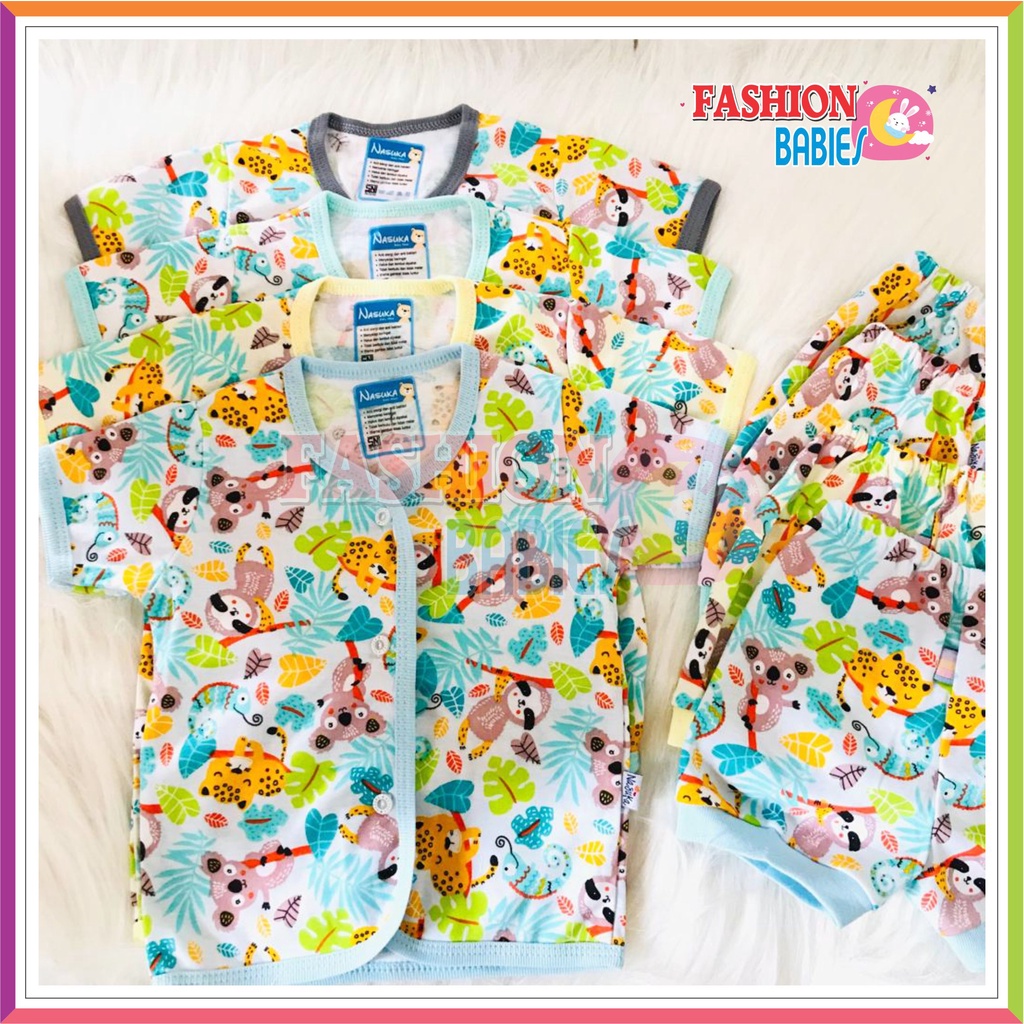❤ Fashionbabies ❤ BAJU BAYI TERBARU ll SETELAN PANJANG SIZE M/L NASUKA SNI ll SETELAN PENDEK M/L NASUKA PASCO SNI
