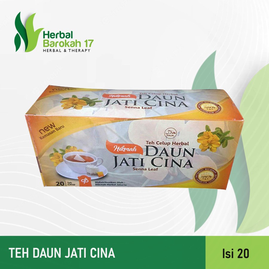 

Teh Celup Jati Cina HIKMAH Herbal Alami 100% Kualitas