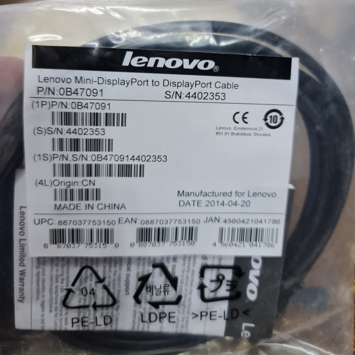 Mini Display Port To Display Port Kabel