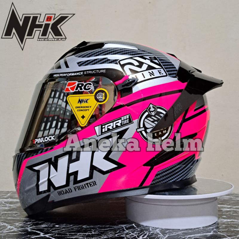 paket ganteng nhk rx9 racer pink flourecent silver