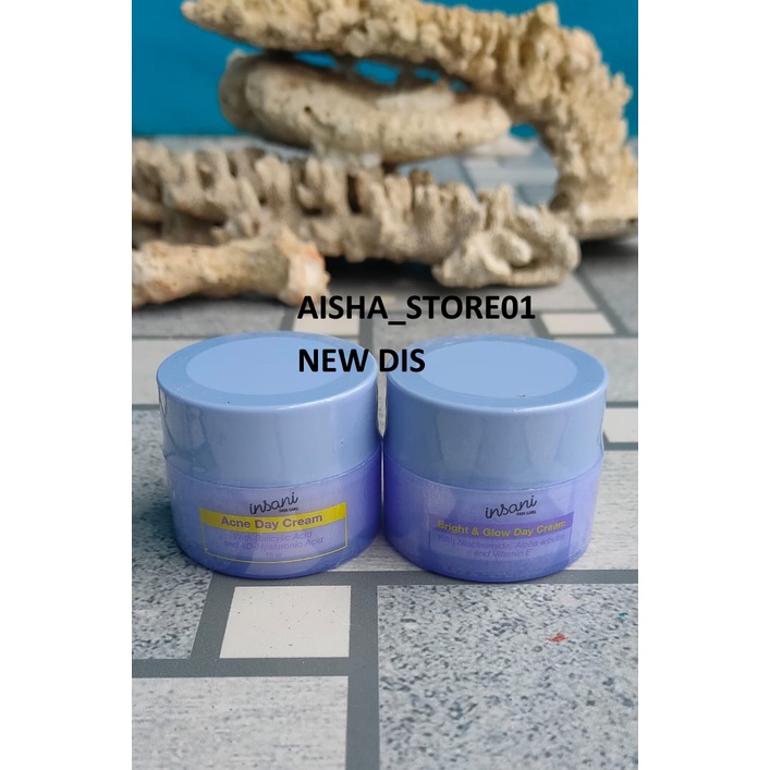 RK 10 DAY CREAM BRIGHT & GLOW INSANI DAY CREAM ACNE INSANI COSMETIC SKINCARE BPOM