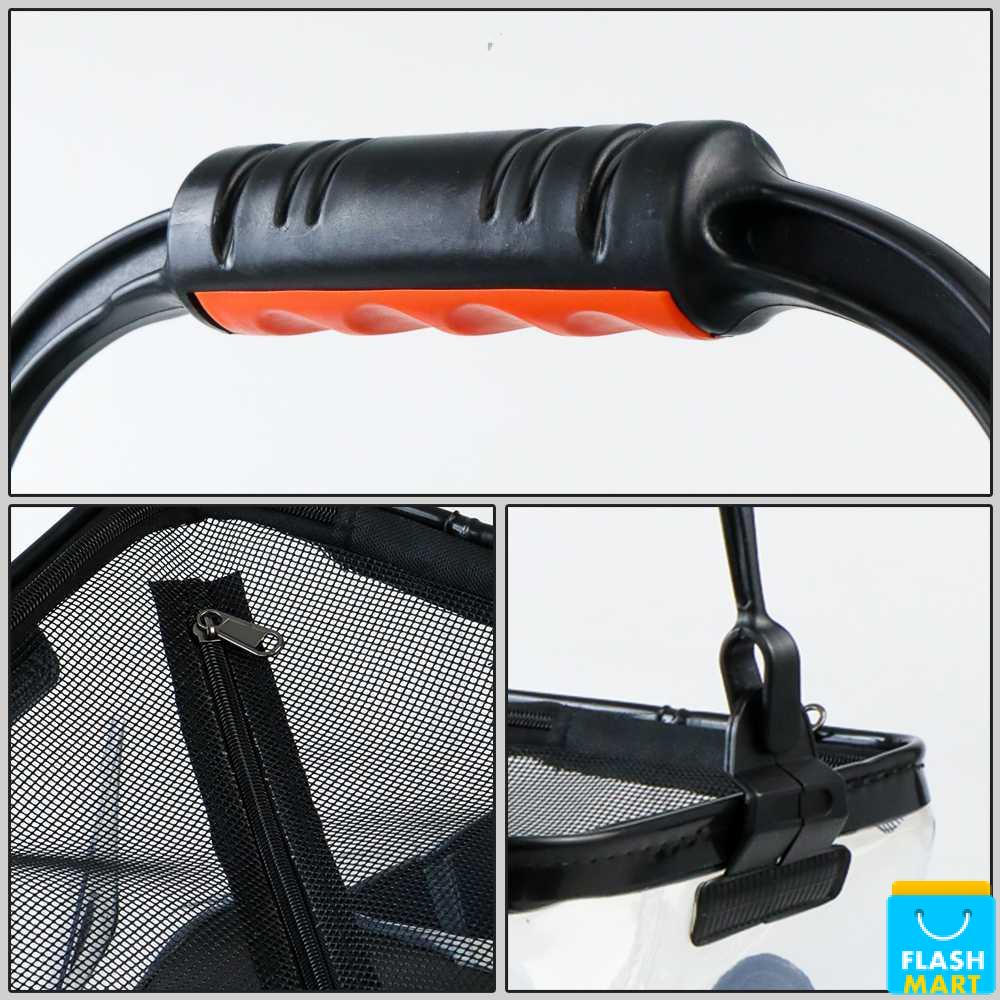 Flashmart Ember Lipat Mancing Tempat Ikan Folding Fishing Bucket 24cm - DL24