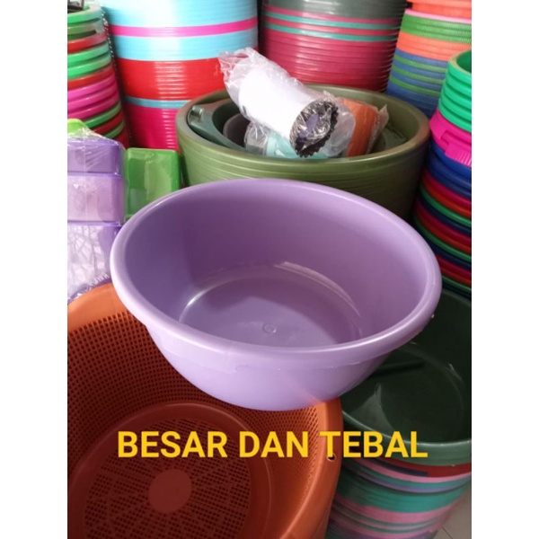 PROMO BASKOM JOVANCA 20 BESAR /BAK BASKOM WARNA WARNI / BASKOM PLASTIK SERBAGUNA/ BAK PLASTIK JUMBO