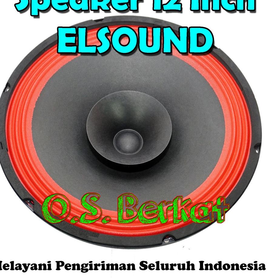 ۩ Woofer Fullrange 12" / Speaker Bass 12 in / Woofer Elsound 12 Inch / Woofer Speaker Full range ○