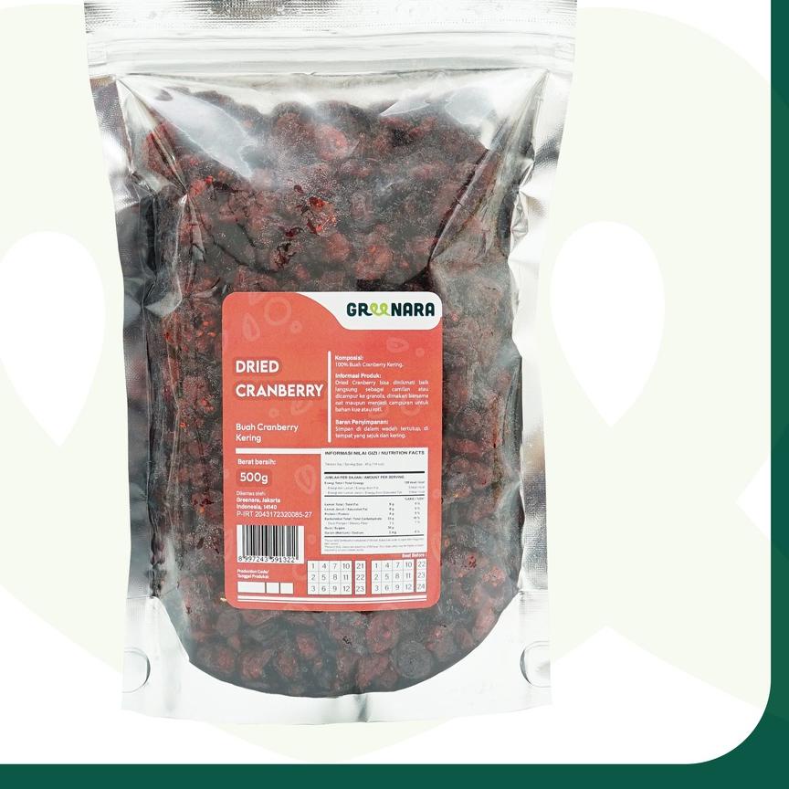 

☎ Dried Cranberry 500gr / Buah Cranberry Kering ➱