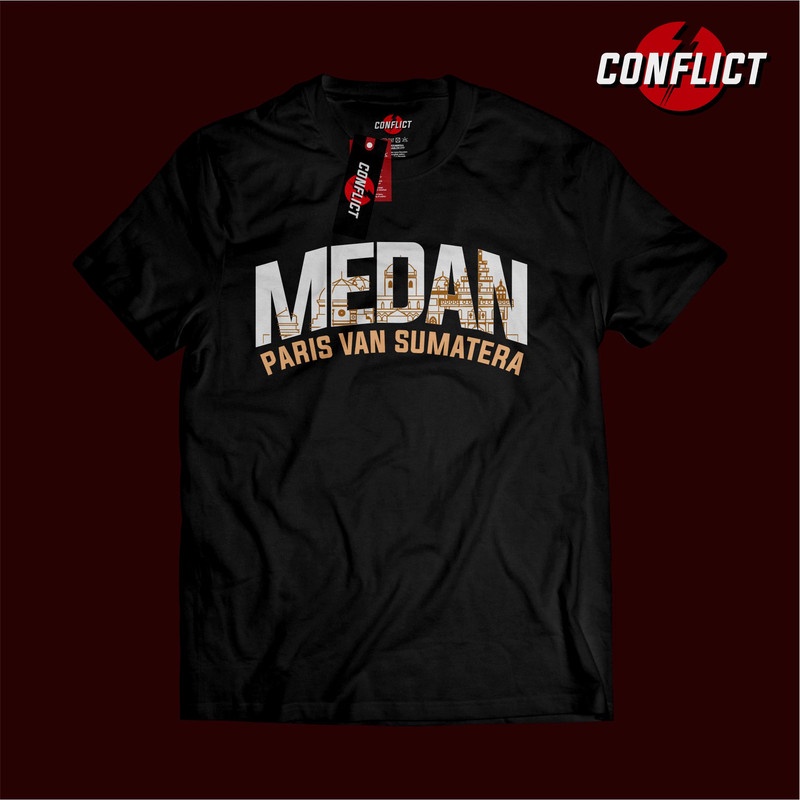 CONFLICT - KAOS KOTA KAOS MEDAN KAOS MERCHANDISE