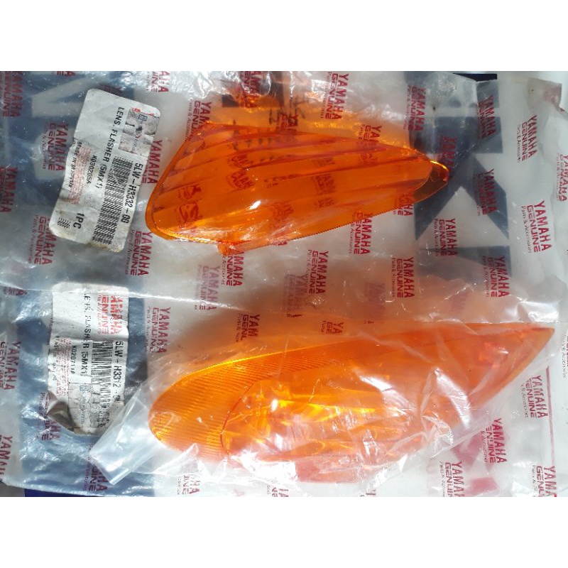 mika kaca lampu sein  nouvo nuvo lele depan belakang original yamaha