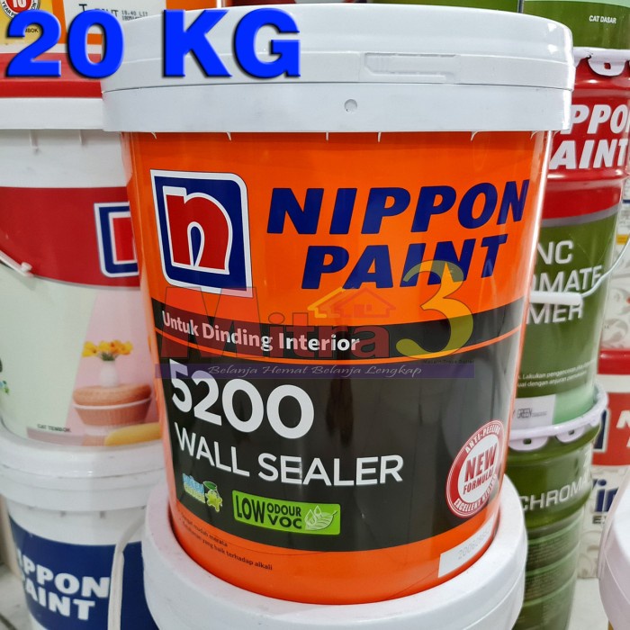 ] Nippon 5200 WALL SEALER 20 KG / Cat Dasar Alkali Tembok INTERIOR 20KG