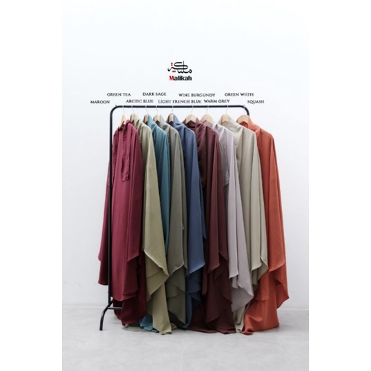 Khimar Classic Color Round By Abaya Malikah