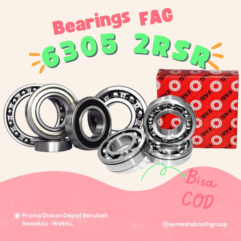 Bearing FAG 6305 2RSR