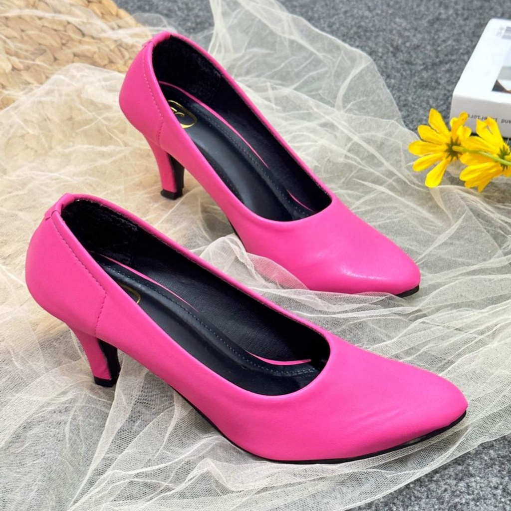 BELINDA Heels Pantofel Sandal Wanita Kerja Premium  UL 58