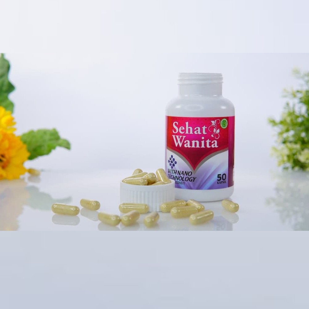 Sehat Wanita Obat Keputihan Pada Wanita Gatal Perih Bau Tak Sedap Herbal 50 Kapsul Original BPOM