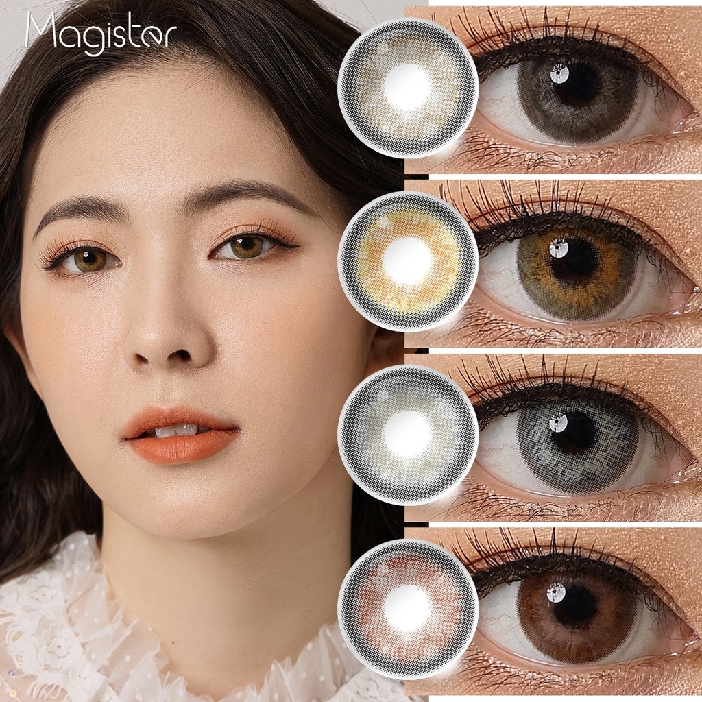 (cod) kontak lensa Diamond, soflens grey softlens brown soflens murah softlens 14.5mm