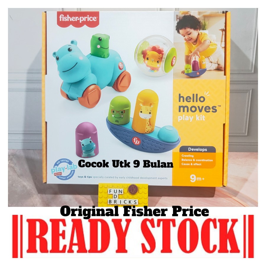 Fisher Price Hello Moves Play Kit 9 Month+