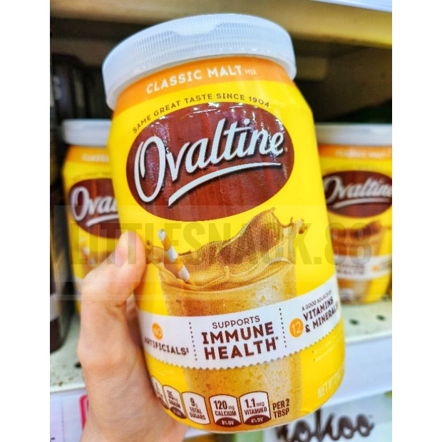 

MINUMAN COKLAT OVALTINE CLASSIC MALT