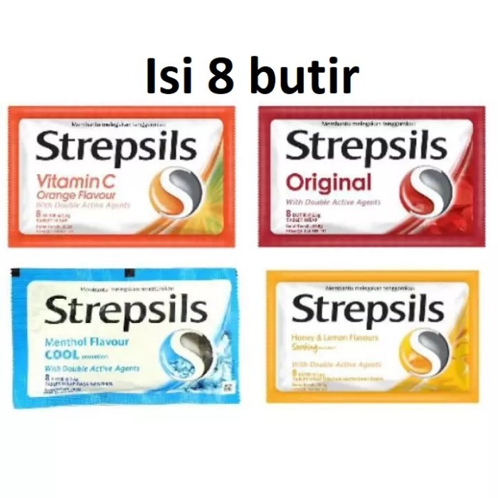 

Strepsils Permen Pelega Tenggorokan 21gr