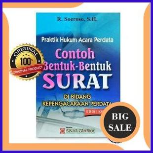 

last stok Contoh Bentuk Bentuk Surat Di Bidang Kepengacaraan Perdata - R Soeroso 1F3BZ3