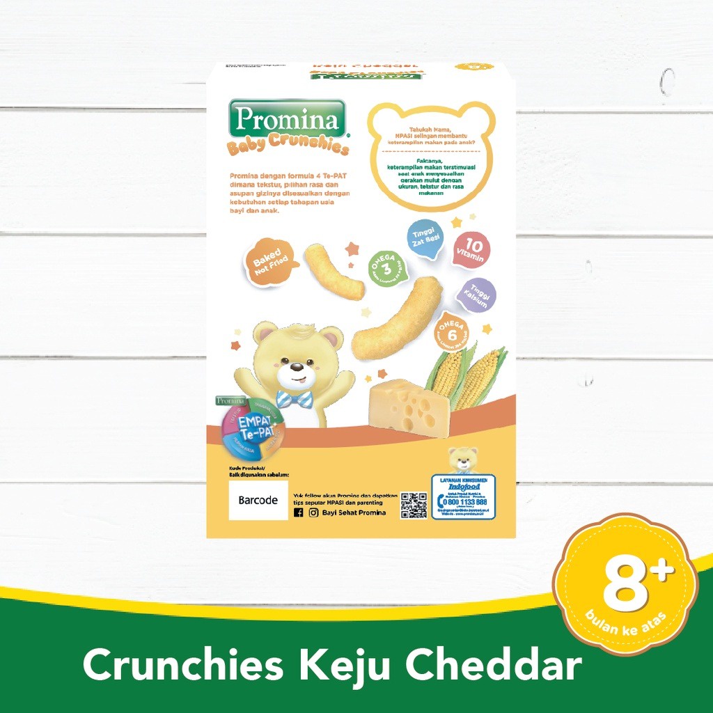 Promina Baby Crunchies 8m+ / Cemilan Bayi