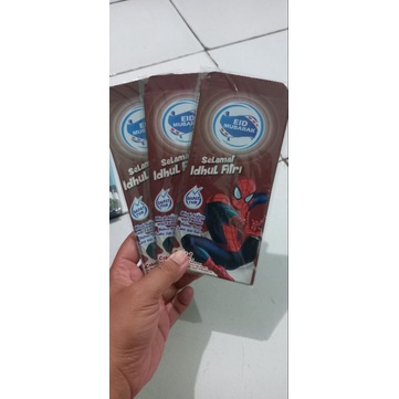 

amplop lebaran susu spiderman