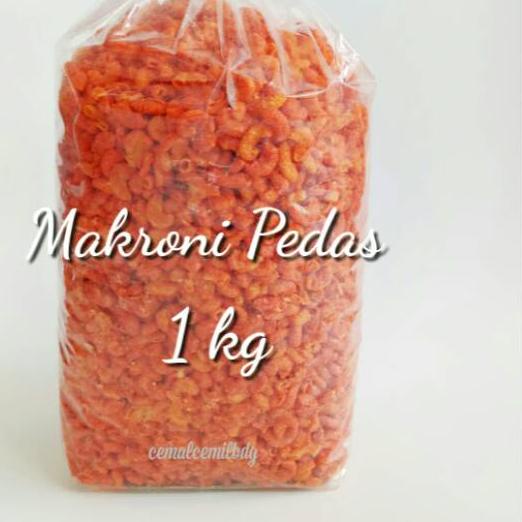 

☼ CCB - Makaroni Pedas 1 kg FREE DUS / makaroni pedas kiloan / makaroni kiloan / kiloan / makroni ▲