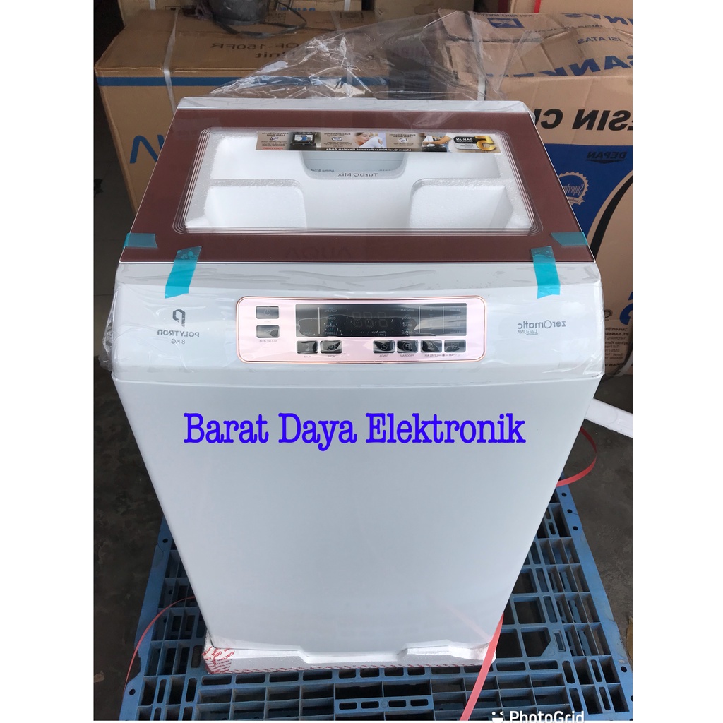 Mesin Cuci Polytron Belleza PAW 8028 LAGUNA Mesin Cuci 1 Tabung Otomatis