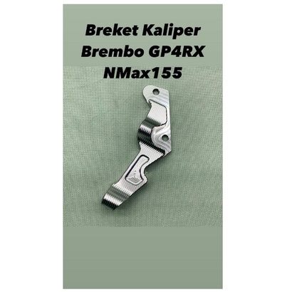 BREKET Kaliper 4Piston GP4RX GP4RS Pitch 100mm Brcmbo nssn aerox155 NMAX OLD NEW Disc Breket adapter