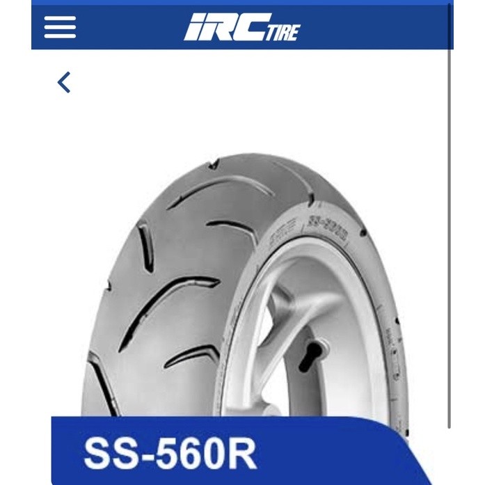 BAN TUBELESS BELAKANG NMAX MERK IRC 1307013 ORIGINAL NEW PRODUKSI TERBARU