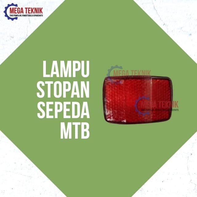 #@#@#@#@] Lampu Reflektor Sepeda MTB Stop Sein Mata Kucing Onthel Ontel Gowes