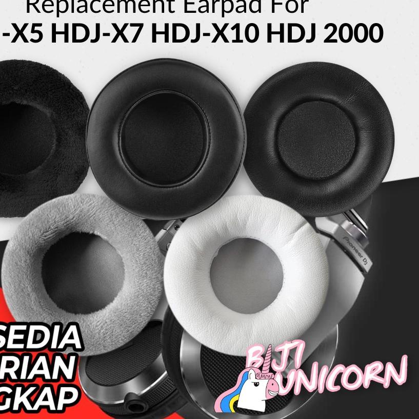 ✵ Earpad Earcup Ear Cushion Pioneer HDJ-X5 HDJ-X7 HDJ-X10 HDJ 2000 Busa Bantalan Foam ➵