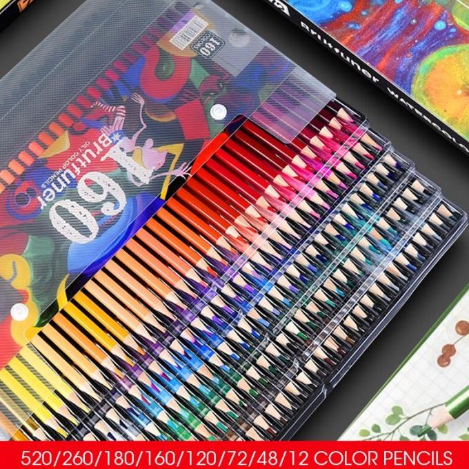 

Pensil Warna Brutfuner Painting Oil Pencil Artist Color Pencil Set 160