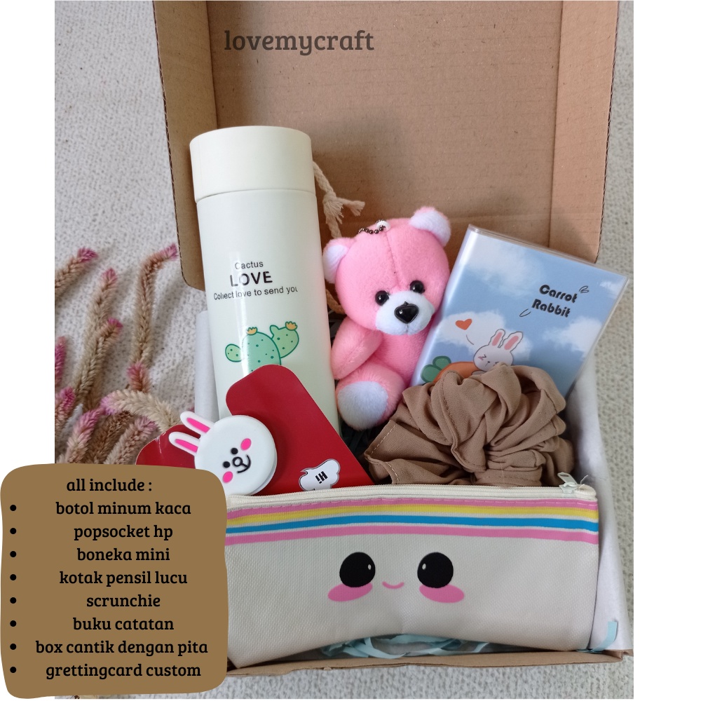 

Hampers Kado Cewek Murah Kado Ulang Tahun Birthday Graduation Wisuda Anniversary