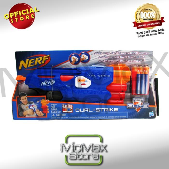 Best Seller Nerf Dual-Strike Dual Strike Mainan Original Asli