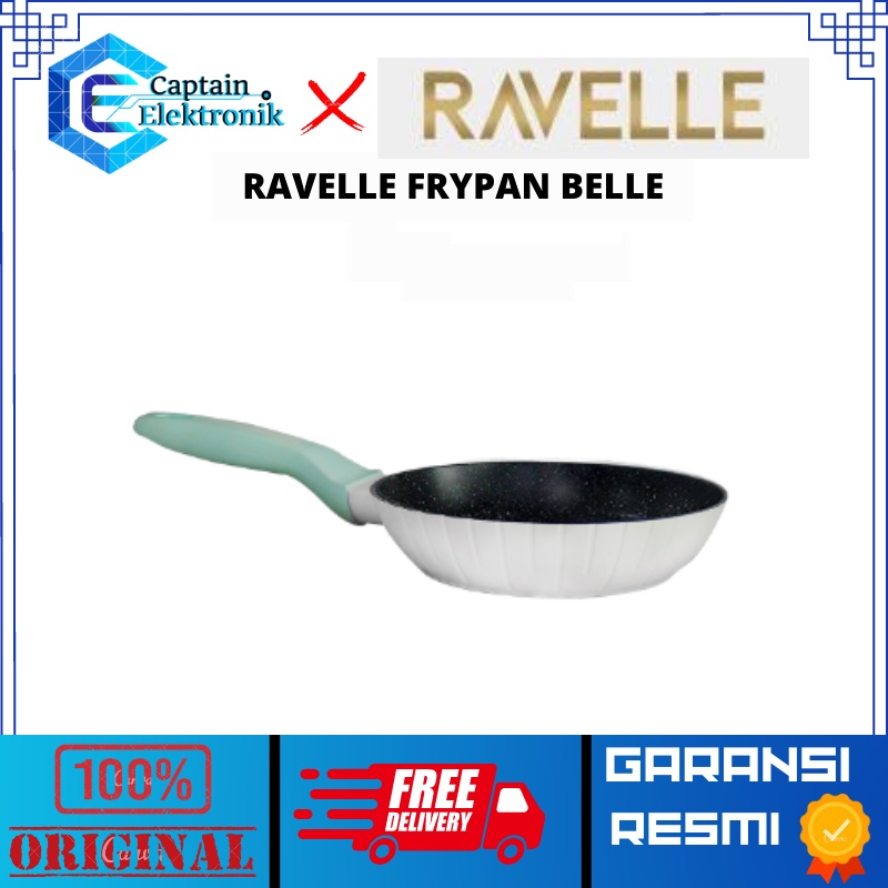 RAVELLE FRY PAN BELLE FRYPAN KOREA 20CM 24CM