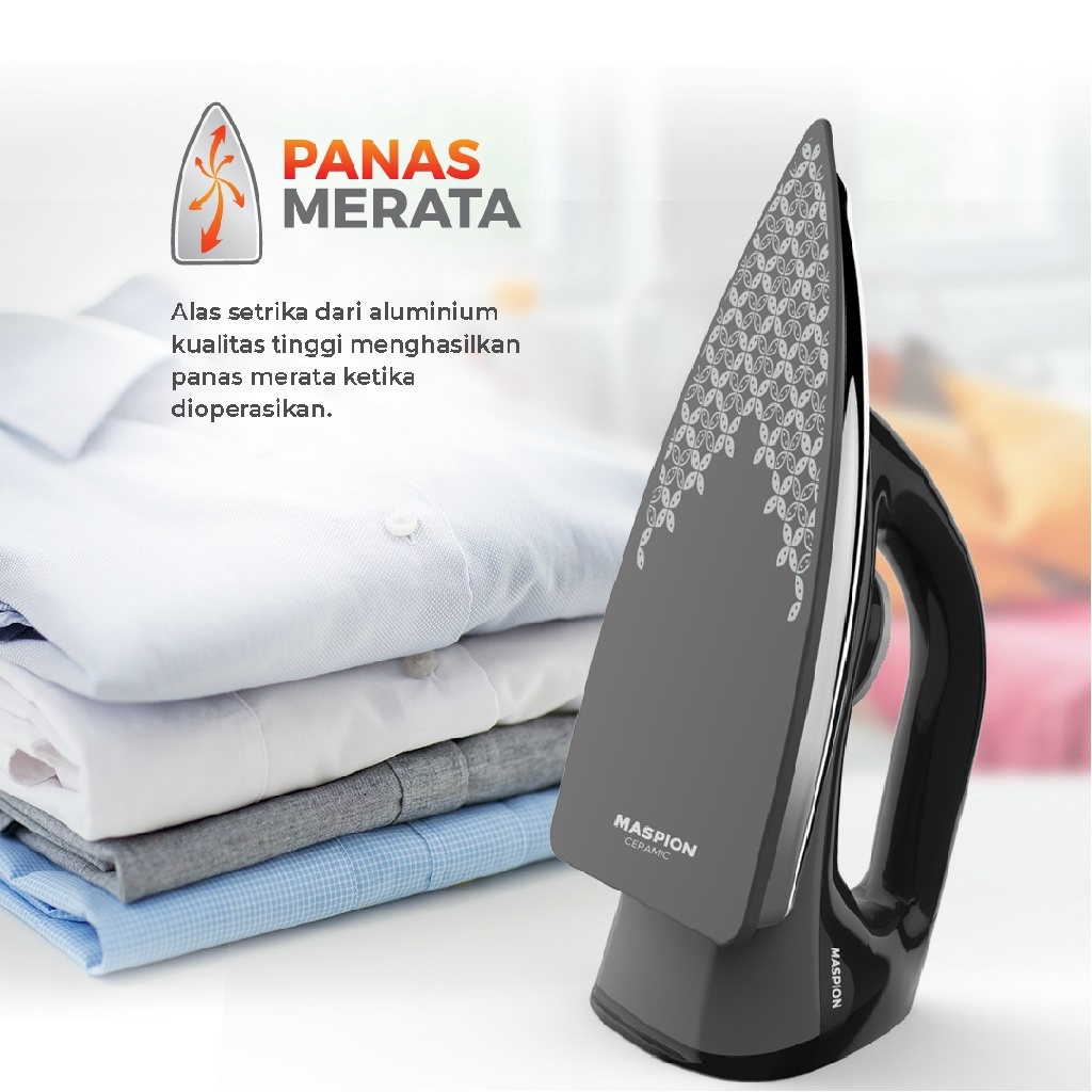 Setrika Maspion Ha380 / Gosokan Maspion HA 380 ORI GARANSI RESMI