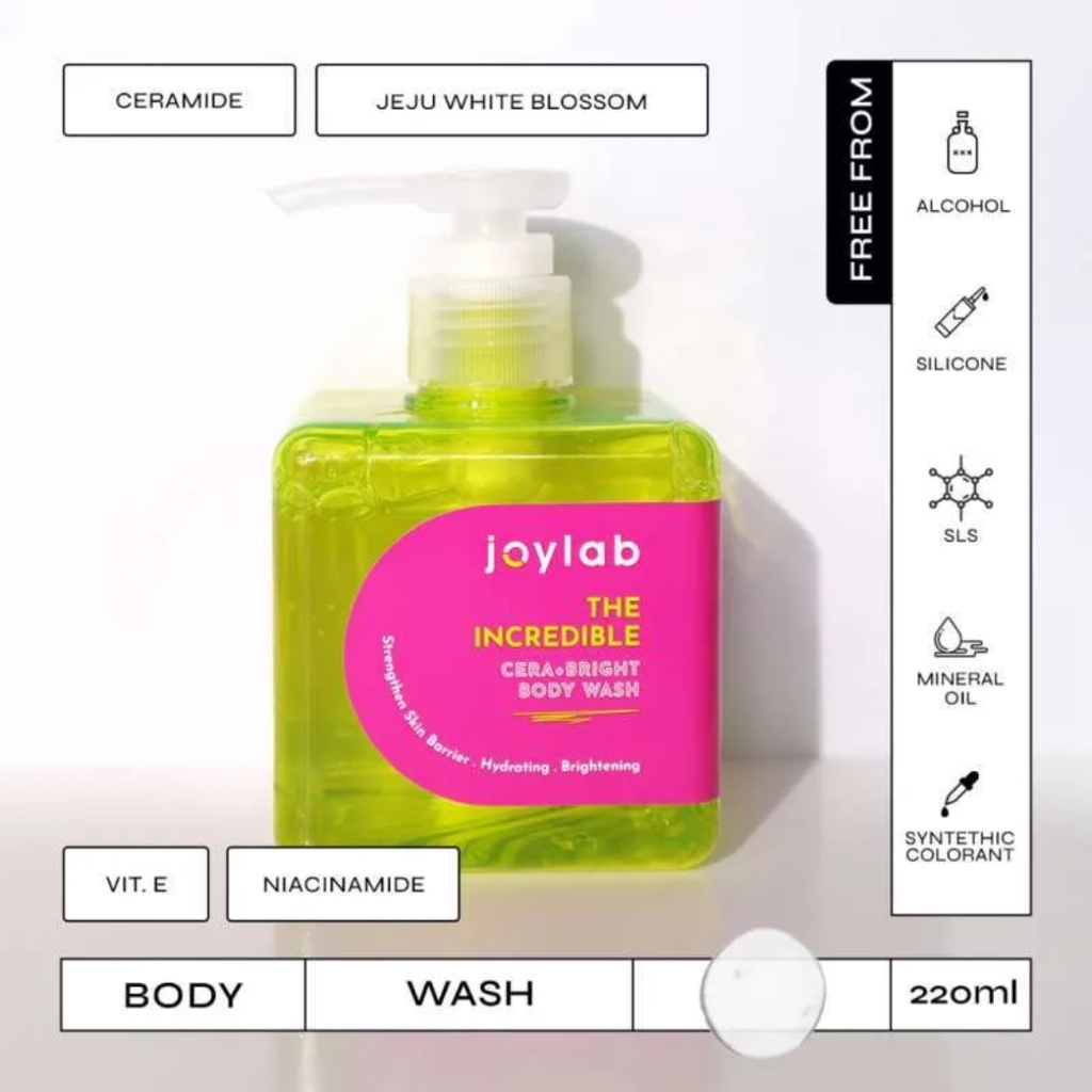 JOYLAB The Incredible Cera+Bright Body Wash 220ml