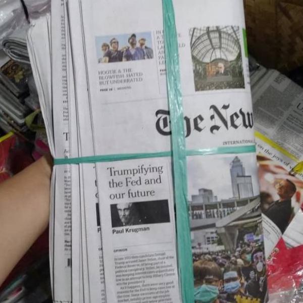 

[ART. 118771] Koran Bekas Campur untuk keperluan Pengepakan maupun pembungkusan