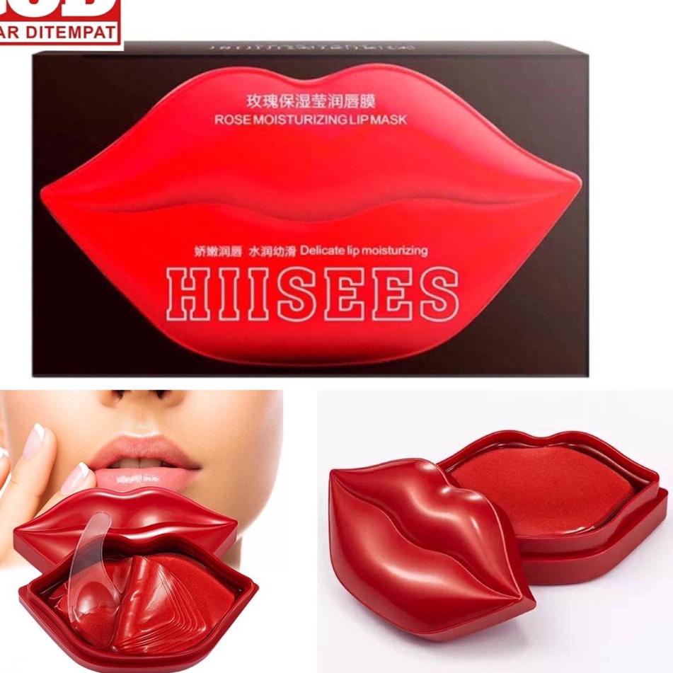 ✨MEN SALE✨ [20pcs] Zozu Masker Bibir Cherry / Lip Mask / Pelembab Bibir !!!