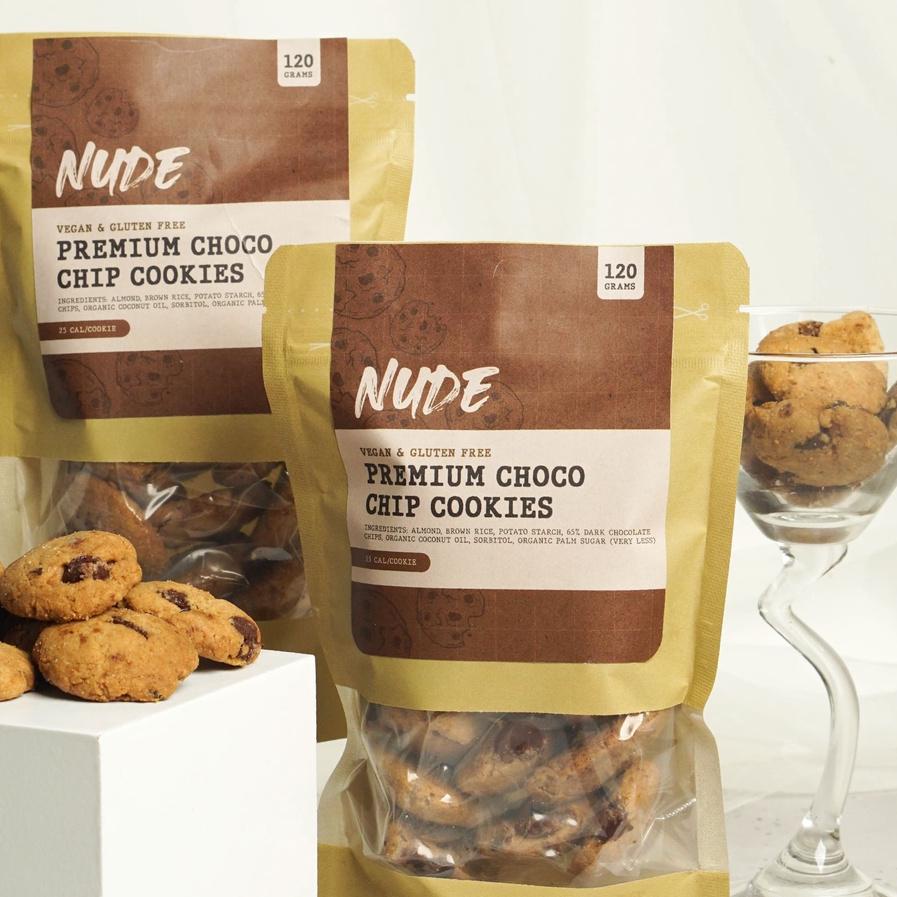 

✥ Premium Choco Chip Cookies Gluten Free & Vegan - Low Calories, No Egg, No Butter, No Milk, Diet ♖