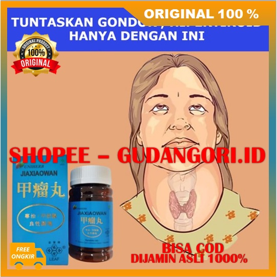 Herbal Jiaxiaoman Ramuan Tradisional Leluhur Cina Mengatasi Penyakit Gondok ORIGINAL