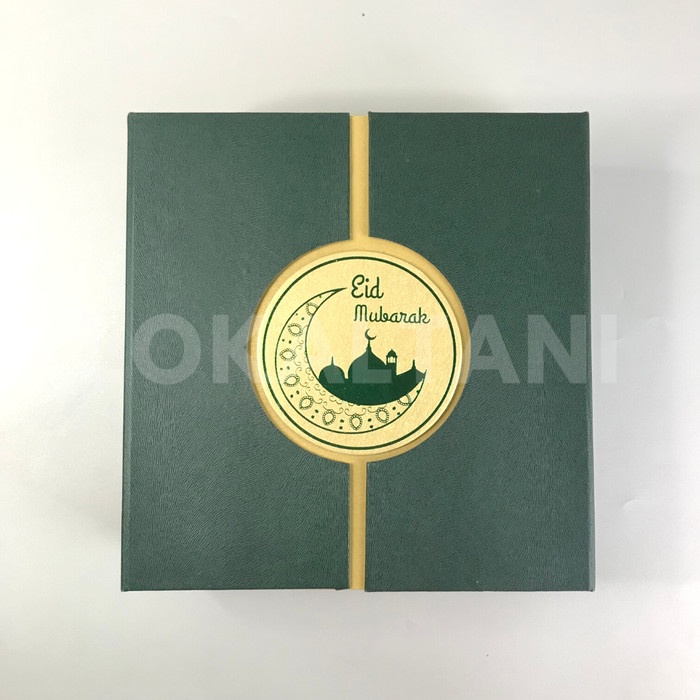 

Box Idul Fitri Magnet Tengah/Kotak Kue Lapis Lebaran/Kotak Hamper 22Cm 079