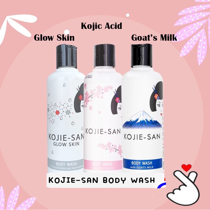 Kojie San Body Wash 250ml BPOM - Sabun Mandi Cair Kojie-San