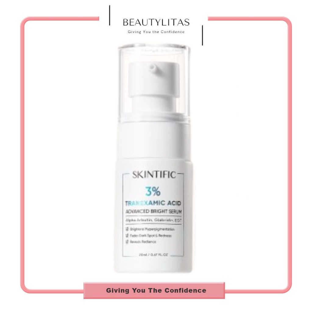 SKINTIFIC 3% Tranexamic Acid Advanced Bright Serum 20ml