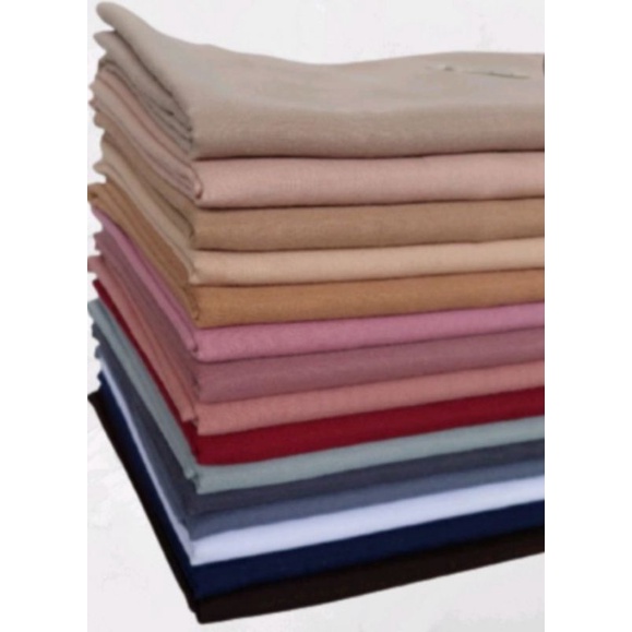kerudung saudia hijab katun basic square jahit tepi 120×120/kerudung katun premium/kerudung sekolah 