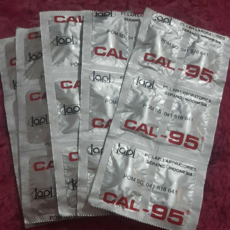 CAL-95 suplemen obat kalsium untuk ibu hamil