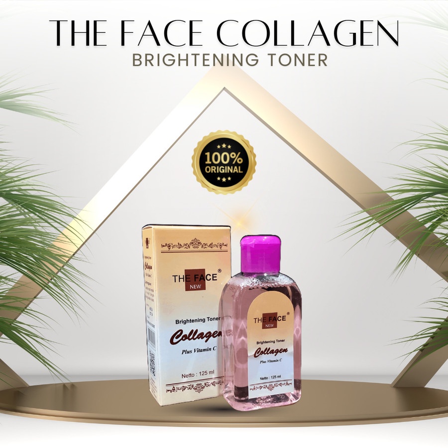 THE FACE Brightening Toner Collagen Plus Vitamin C 100ml