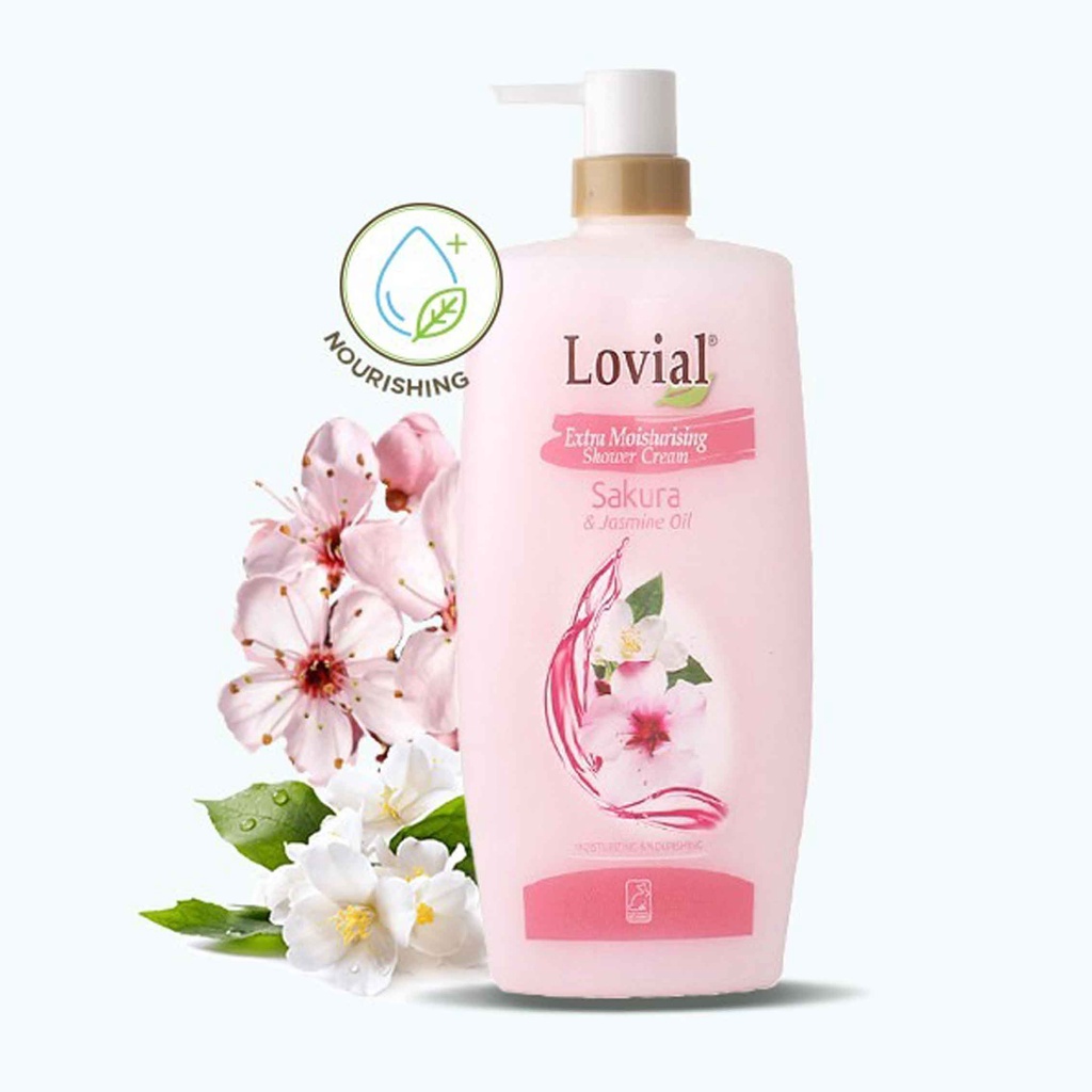Lovial Krim Mandi/ Extra Moisturising/ Shower Cream/ 1000ml