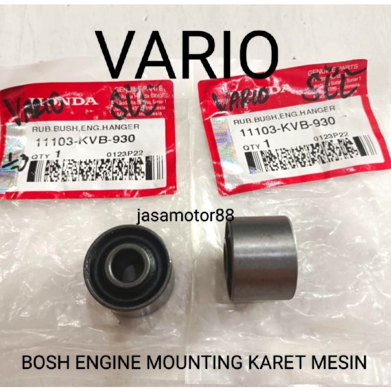 BOSH BOS ENGINE MOUNTING KARET MESIN VARIO ORIGINAL sepasang